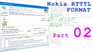 Nokia RTTTL Player - MkRTTTL Converter pierwsze testy - Part 02