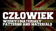 Człowiek wzory i materiały - patterns and materials nauka słów z języka angielskiego