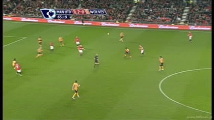 Premier League sezon 2010/2011 Man Utd 3-0 Wolverhampton Valencia