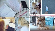 DAILY VLOG #1| Very PRODUCTIVE day/Bardzo PRODUKTYWNY dzień
