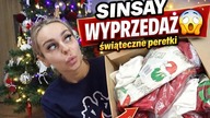 WYPRZEDAŻ W SINSAY + HAUL - VLOGMAS OD NOWA W STYCZNIU