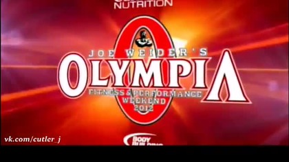 Mr Olympia 2012 Prejudging