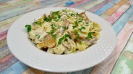 Tagliatelle z kurczakiem i kurkami ! Pyszne danie ! Mogłabym je gotować codziennie! Szybko i łatwo!