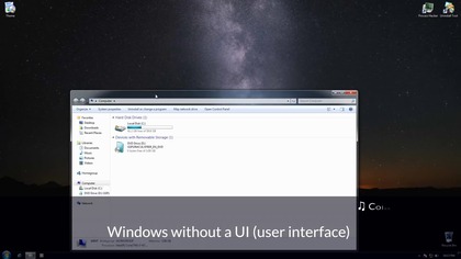 Windows 10 without a user interface