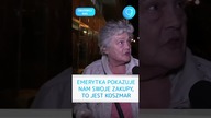 Emerytka pokazuje nam swoje zakupy, to jest KOSZMAR #shorts