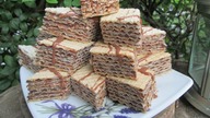 Domowe wafelki z kremem-pischingery (krem do wafli z mlekiem w proszku)