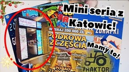 Zdrapmasy Lotto  15  Dzisiaj wjechał traktor!  Zdrapki z Katowic! cz. 1