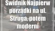 Świdnik: Najpierw porządki na ul.  Struga, potem modernizacja Dworcowej