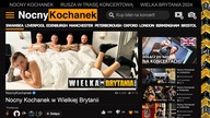 Nocny Kochanek w Wielkiej Brytanii - ZAPROSZENIE NA KONCERTY