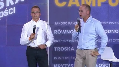 Campus Polska Przyszłości: Michał Szczerba i Dariusz Joński