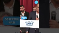 Nauczyciel UJAWNIŁ prawdę podczas spotkania z Tuskiem #shorts
