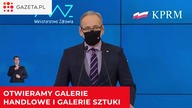 Od 1 lutego otwarte galerie handlowe i galerie sztuki.  Zniesione godizny seniorów.