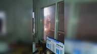 LiveLeak - Short circuit fireworks at the factory