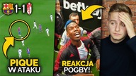 Pique jako ŚRODKOWY NAPASTNIK...  KOSZMAR Barcelony na Camp Nou! Pogba DZIWNIE REAGUJE na wyzwiska!