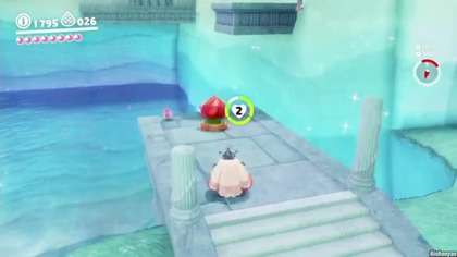 Super Mario Odyssey HD - przewodnik po grze (Switch) część 2 - Wodny relaks w Kr&oacute;lestwie Jezior.  Tajemnice lasu