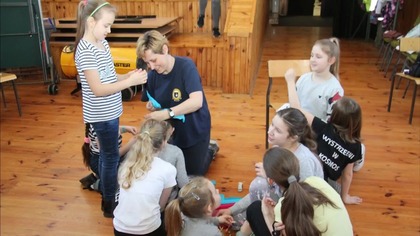 Sobotnie warsztaty teatralne w Domu Kultury w Markuszowie - 23. 03. 2019 r.