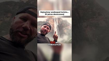 Salto Ángel nie zawsze wygląda tak samo