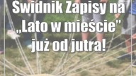Świdnik: Zapisy na Lato w mieście już od jutra!