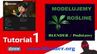 Modelujemy roślinę w programie #blender krok po kroku #tutorial ogrodnictwo i architektura