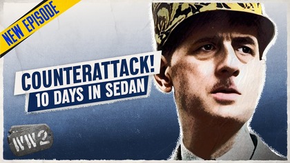 Ten Days in Sedan continues as our WW2 Blitzkrieg documentary follows the first serious counterblow against the German spearhead. Colonel Charles de Gaulle leads the 4th Armoured Division in an attack against the German flank. De Gaulles units are understrength and his assault is improvised but he catches Heinz Guderian by complete surprise. Is this just a fleeting gesture of defiance, or a new kind of French resistance? 

Join us on Patreon: https://www.patreon.com/TimeGhostHistory
Or join the TimeGhost Army directly at: https://timeghost.tv/signup/

Check out our TimeGhost History YouTube channel: https://www.youtube.com/c/timeghost 
Between 2 Wars: https://www.youtube.com/playlist?listPLrG5J-K5AYAU1R-HeWSfY2D1jy_sEssNG 

Follow WW2 Day by Day on Instagram: @ww2_day_by_day 
Follow TimeGhost History on Instagram: @timeghosthistory
Follow our Moderators on Instagram! 
Spartacus Olsson: https://www.instagram.com/spartacusolsson/ 
Indiana Neidell: https://www.instagram.com/indy_neidell/

Like us on Facebook: https://www.facebook.com/TimeGhostHistory/ 

Hosted by: Indy Neidell
Director: Astrid Deinhard
Producers: Astrid Deinhard and Spartacus Olsson
Executive Producers: Astrid Deinhard, Indy Neidell, Spartacus Olsson
Co-produced by: James Newman
Creative Director: Iryna Dulka
Community Management: Anna Deinhard & Tom Aldis
Written by: James Newman & Tom Aldis
Research by: James Newman & Tom Aldis
Map animations by: Daniel Weiss
Map research by: Tom Aldis
Edited by: Karolina Dołęga
Color grading by: Karolina Dołęga
Artwork by: Himanka Kalita
Sound design by: Marek Kamiński

Colorizations by:
Mikołaj Uchman
Cassowary Colorizations
Source literature list: https://bit.ly/SourcesWW2 

Archive footage: https://www.screenocean.com 

Image sources:
Bundesarchiv
National Archives NARA
Narodowe Archiwum Cyfrowe NAC

Soundtracks from Epidemic Sound:
Break Free - Fabien Tell
Dark Beginning - Johan Hynynen
Its Not a Game - Philip Ayers
Fly Baby Fly - Fabien Tell
Last Man Standing 3 - Johannes Bornlöf
Last Point of Safe Return - Fabien Tell
Leave It All Here - Fabien Tell
March Of The Brave 10 - Rannar Sillard - Test
Never Before - Fabien Tell
Please Hear Me Out - Philip Ayers
The End Of The World 2 - Håkan Eriksson

A TimeGhost chronological documentary produced by OnLion Entertainment GmbH.
