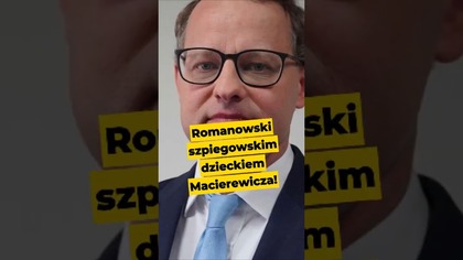 Romanowski szpiegowskim dzieckiem Macierewicza! #Macierewicz #PiS #PiStoMafia #Rosja #polityka
