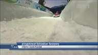 Dawid Kupczyk chorążym Polski na ZIO Soczi 2014 (21. 01. 2014)