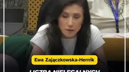 Zajączkowska-Hernik uderza we Frontex.  Szereg niewygodnych pytań w Parlamencie Europejskim