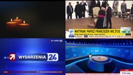 Multipip kanałów informacyjnych z godziny 10 w związku ze śmiercią Papieża (21. 04. 2025)
