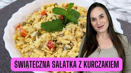 Najlepsza Świąteczna Sałatka z Kurczakiem! Prosta, szybka i obłędnie smaczna!