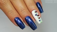 Christmas baubles #2 / Winter nails art #7/ Bluesky Polska