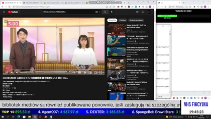 Wczesne ostrzeżenie przed trzęsieniem ziemi około 10:24 w dniu 4 sierpnia 2022 roku