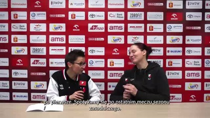 WYWIAD | Tereza Vitulová po meczu z AZS AJP Gorzów Wlkp.  | OBLK 2025/26