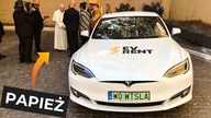 Przejazd 2200 km STARĄ TESLĄ na prywatne spotkanie z PAPIEŻEM + nowa aplikacja do Tesli