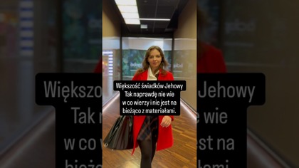 Kompletnie się tego nie spodziewałam wychodząc z sekty