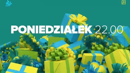 TTV - Zapowiedzi i dwa bloki reklamowe w bożonarodzeniowej oprawie graficznej (03. 12. 2022)