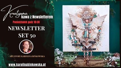 Kreatywna Kawa z Newsletterem set 50 I Mixedmedia I DIY I Scrapbooking