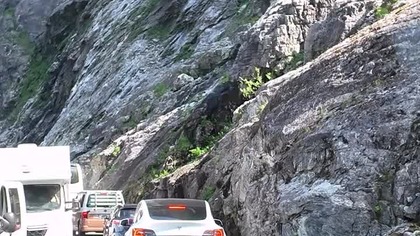 DROGA TROLLI  KOREK NIE TAKI ZŁY #karawaning #norwegia #trollstigen