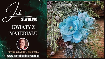 Kwiaty z bawełny malowane kredkami akwarelowymi  krok po kroku I DIY I Tutorial