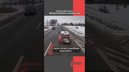 Prawidłowe wyprzedzanie czy niepotrzebna lekcja pokory od kierowcy Skody?