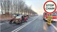 Wypadek na DK92 - czołówka Forda i Porsche #580 Wasze Filmy