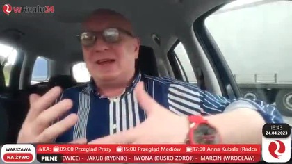 24. 04. 2023r Czy A.  Małysz miał NOP-a? Czeka nas klimatyzm? Czy jesteśmy gotowi na szpiegostwo bezobjawowe? Dr Ozdyk
