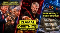 Trump klnie na Izrael! Saylor sprzedaje BTC! Google się zadłuża! 3 rzeczy, których miało NIE BYĆ!