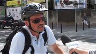 Rowerem po torach tramwajowych - nowa ścieżka w Warszawie