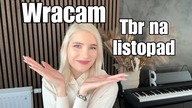 WRACAM do strefy książkowej + TBR NA LISTOPAD