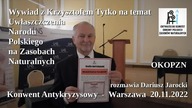 Wywiad z Krzysztofem Tytko na temat Uwłaszczenia Narodu Polskiego na Zasobach Naturalnych- D Jarocki