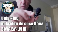 Unboxing: mikrofon do smartfona BOYA BY-LM10 | Świat Seby