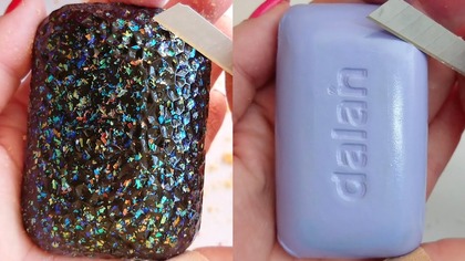 Soap Carving ASMR Relaxing Sounds no talking Satisfying ASMR Video #soapcarving #soapcuttingvideo