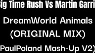 Big Time Rush Vs Martin Garrix - DreamWorld Animals (PaulPoland Mash-Up V2)