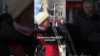 SENIORKA MIAŻDŻY DZISIEJSZY KOŚCIÓŁ! 