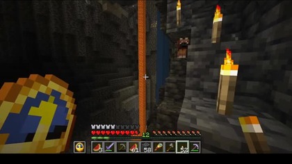 A little more action #minecraft #gaming #game #Cave #Short #Shorts